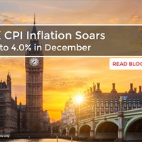 UK CPI Inflation Soars to 4.0% in December